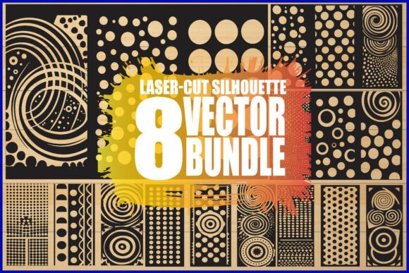 Download Modern Circle Pattern Vector Budnle - Circle pattern Collection